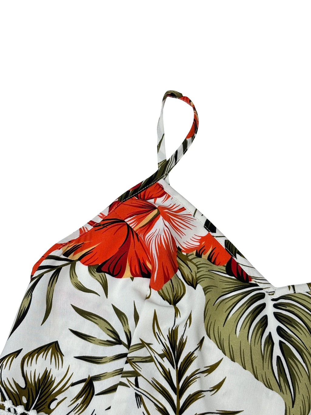 Robe longue caraco pour femme en dentelle et patchwork à imprimé tropical, design élégant et ajusté, parfaite pour les vacances à la plage et les sorties