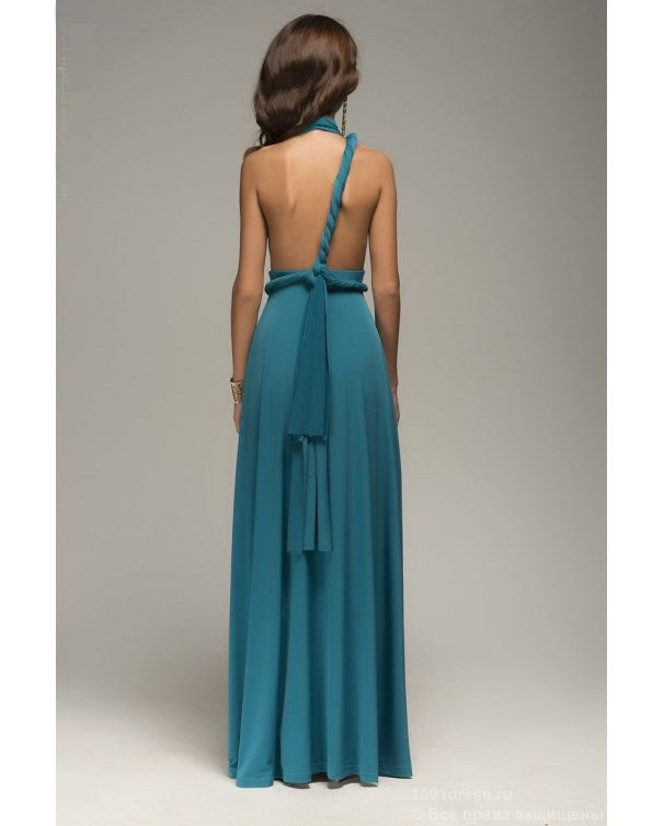 Robe longue sexy pour femmes, convertible et multipositions, style bohème, maxi, club, rouge, bandage, longue, de soirée, pour demoiselle d'honneur, robe longue femme infinity