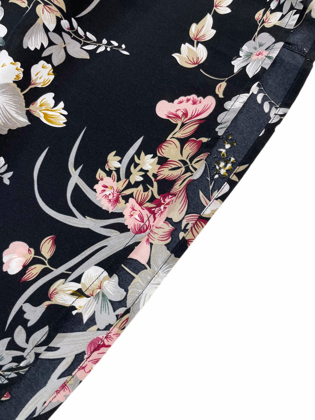 Robe licou fendue sur la cuisse à imprimé floral pour femme - sans manches, moulante, sexy, pour la plage ou les clubs