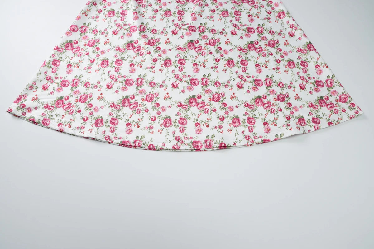 Hugcitar Robe longue élégante et moulante à fleurs pour femme, style bohème, tenue de ville, été 2026, vente en gros d'articles pour entreprises