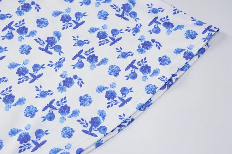 Hugcitar Robe longue élégante et moulante à fleurs pour femme, style bohème, tenue de ville, été 2026, vente en gros d'articles pour entreprises